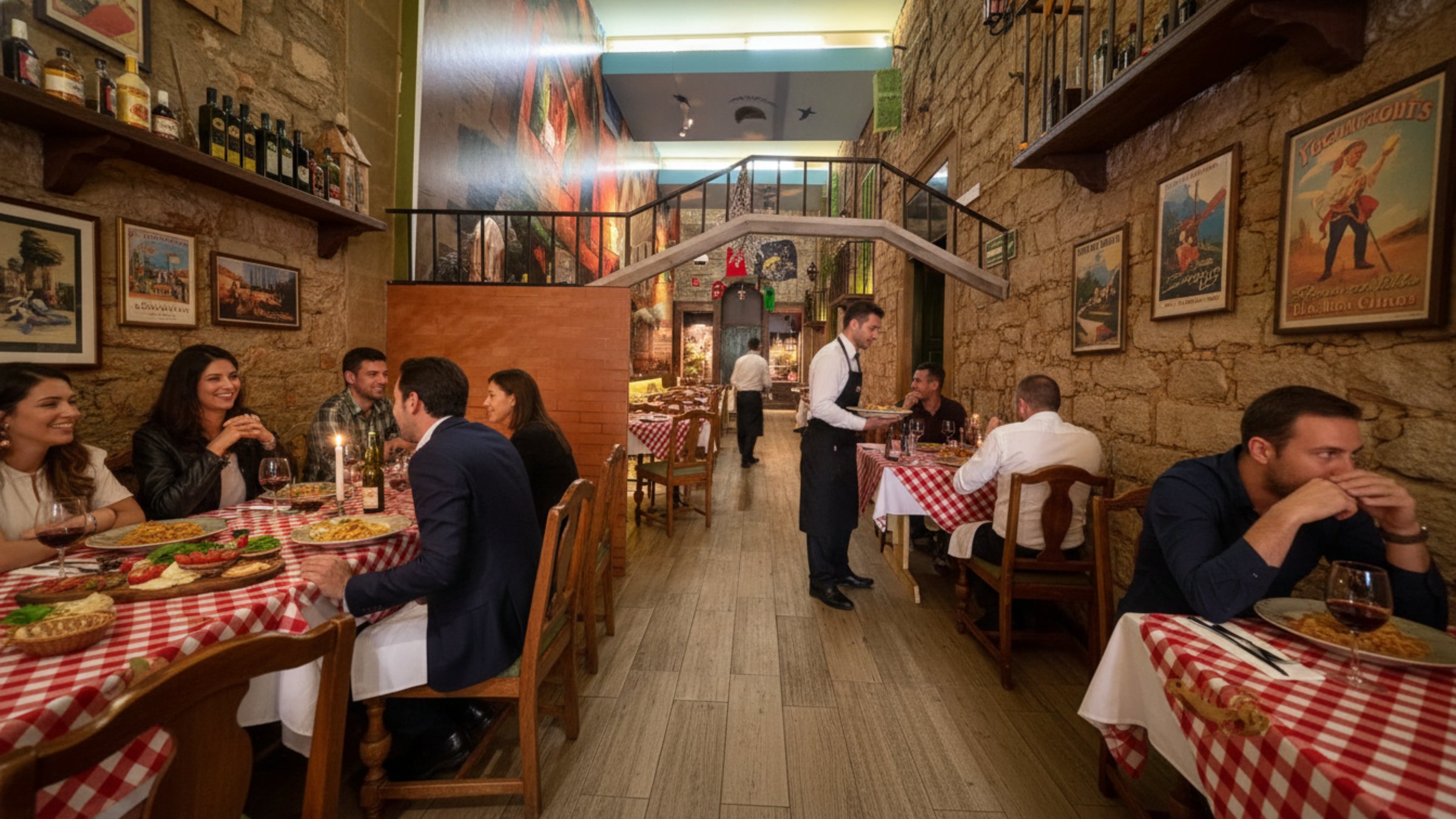 Tiberius Trattoria Pizzeria background