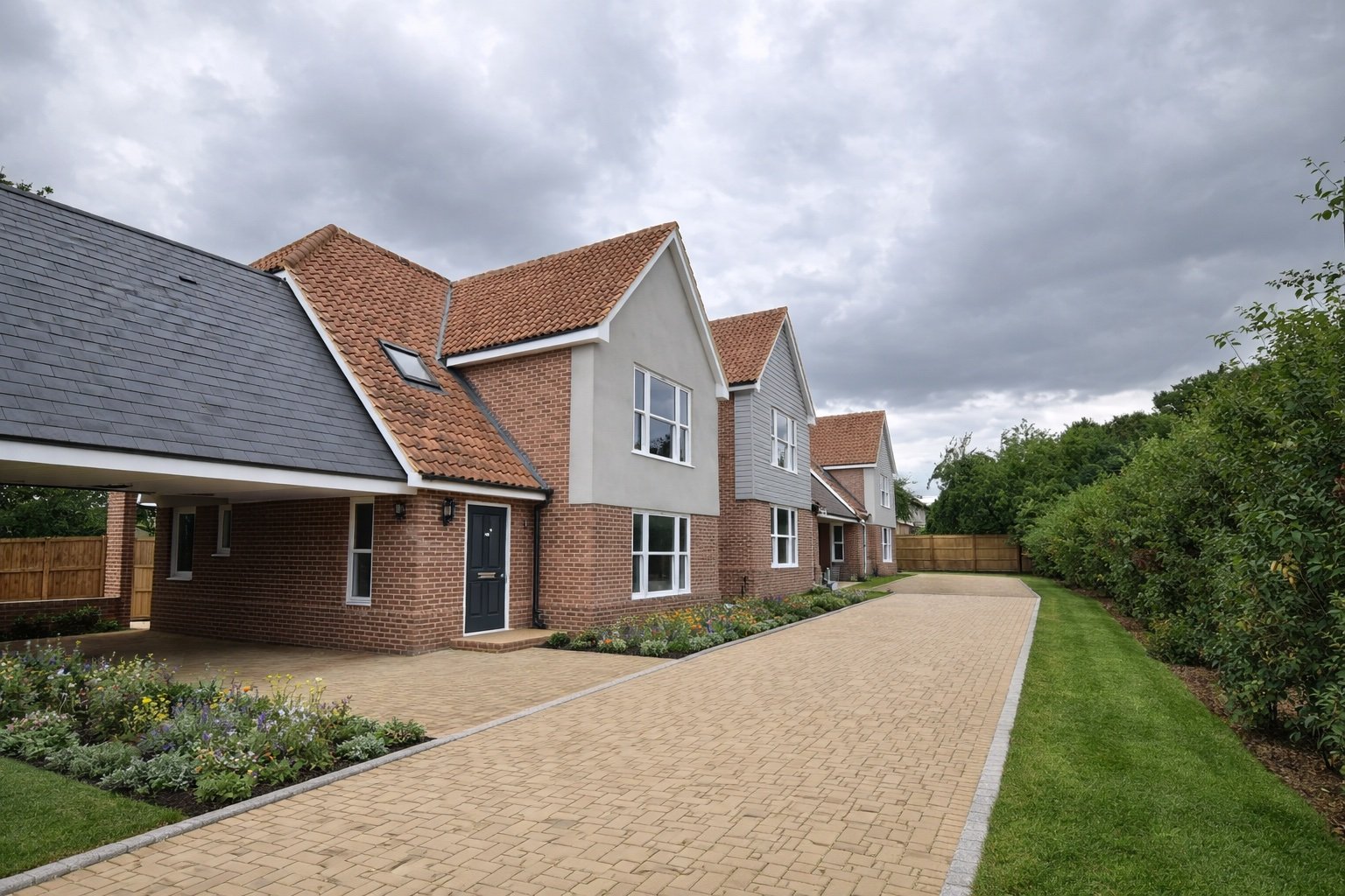 Temporary housing building