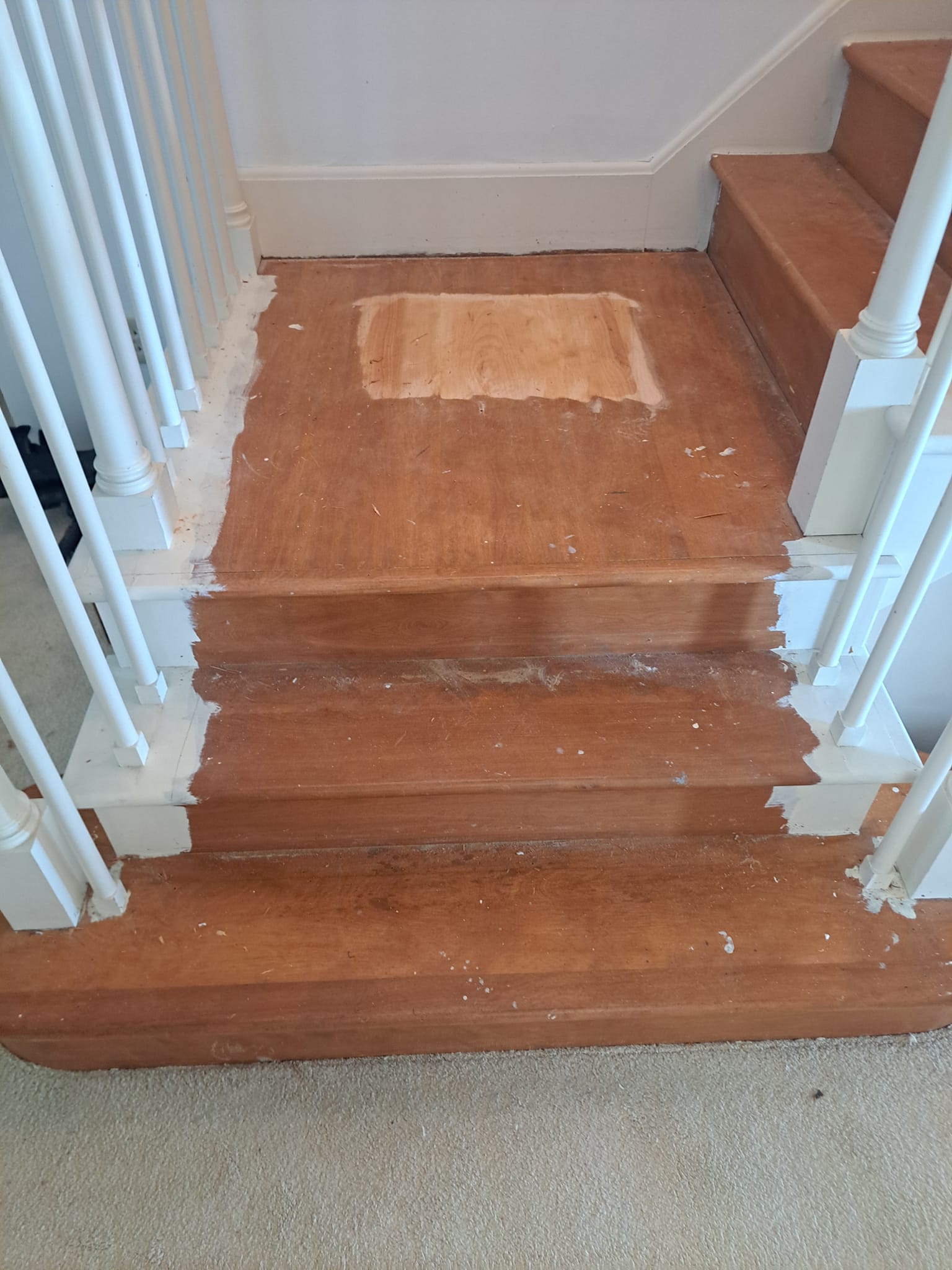 Before flooring transformation