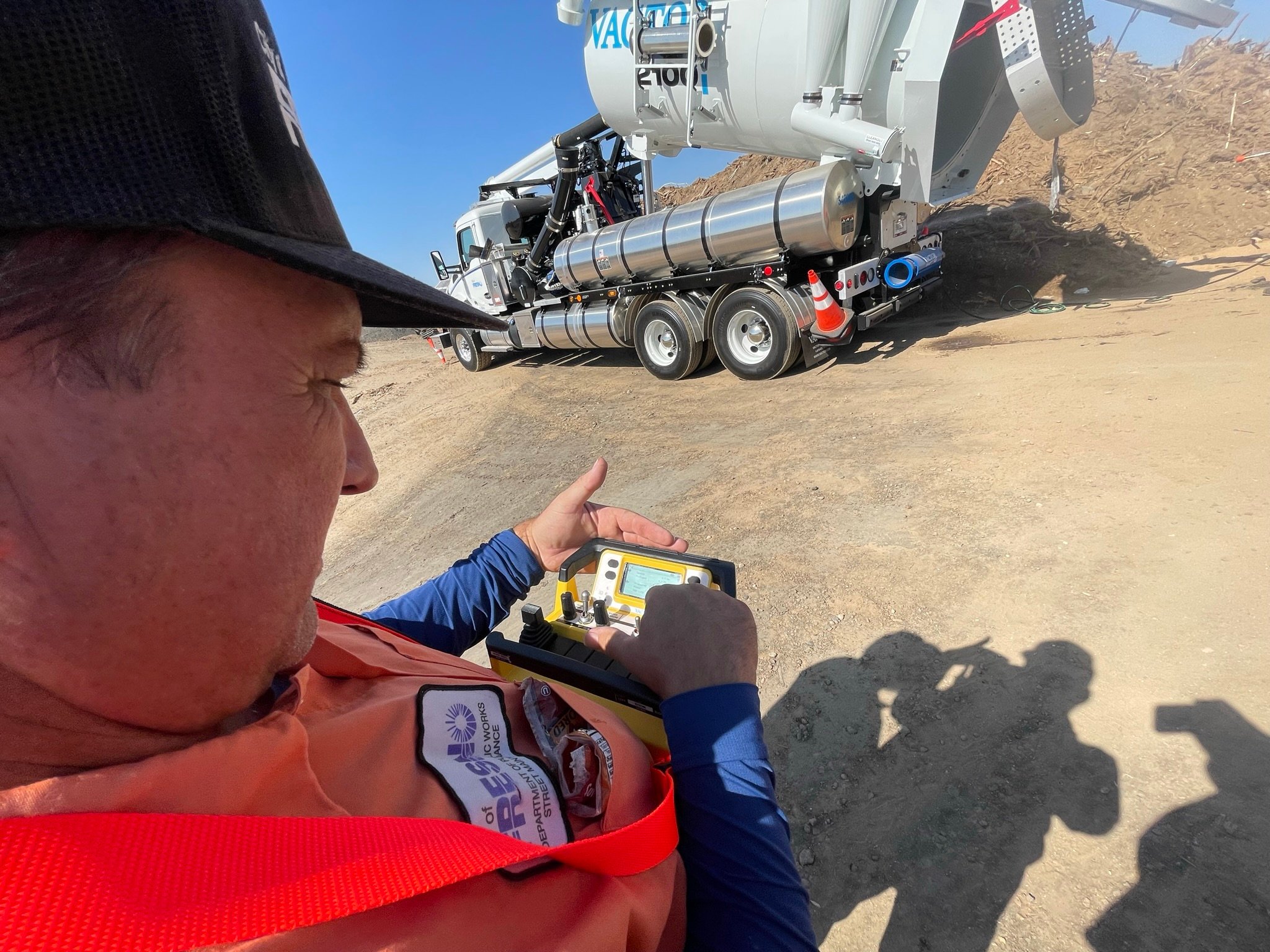 Heavy equipment maintenance