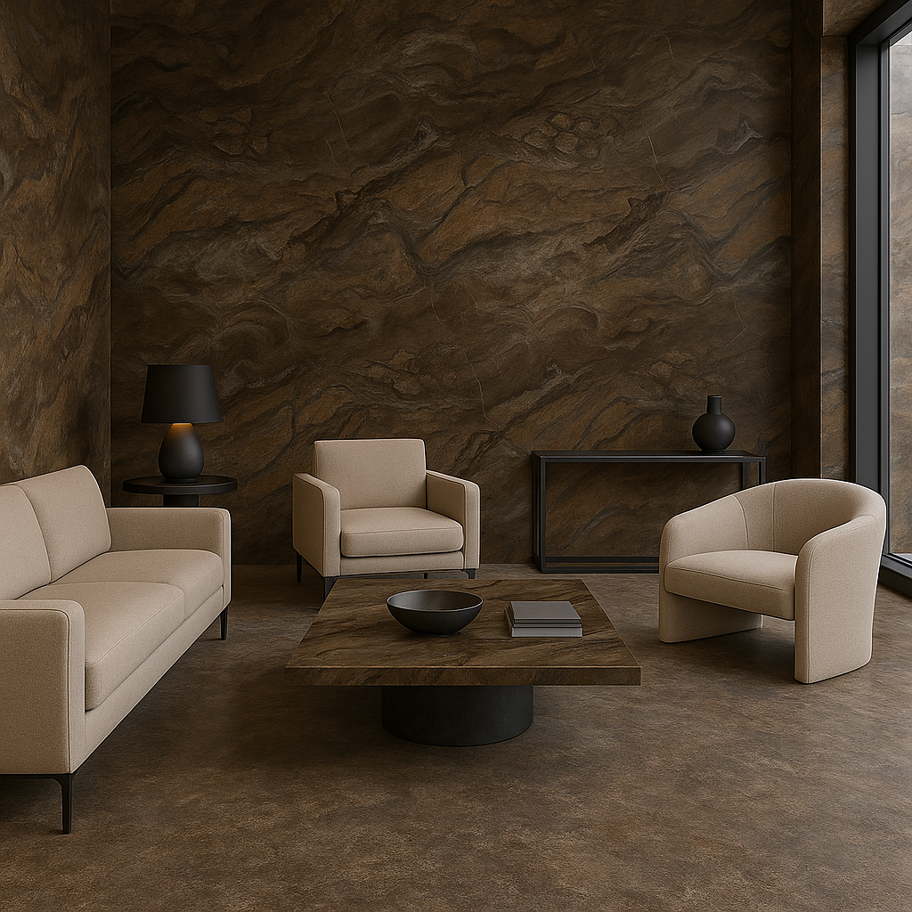 Arabeska Café - PVC Mármol Premium