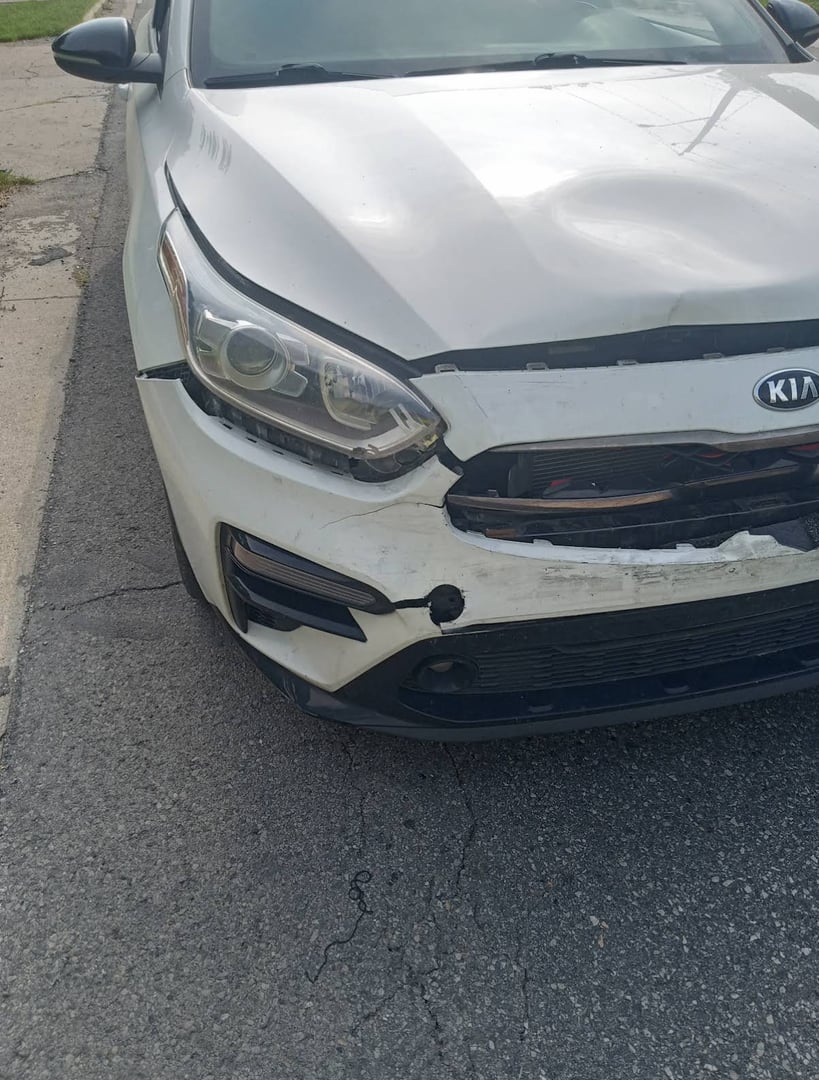 Auto body work at Campbell's Collision Repair