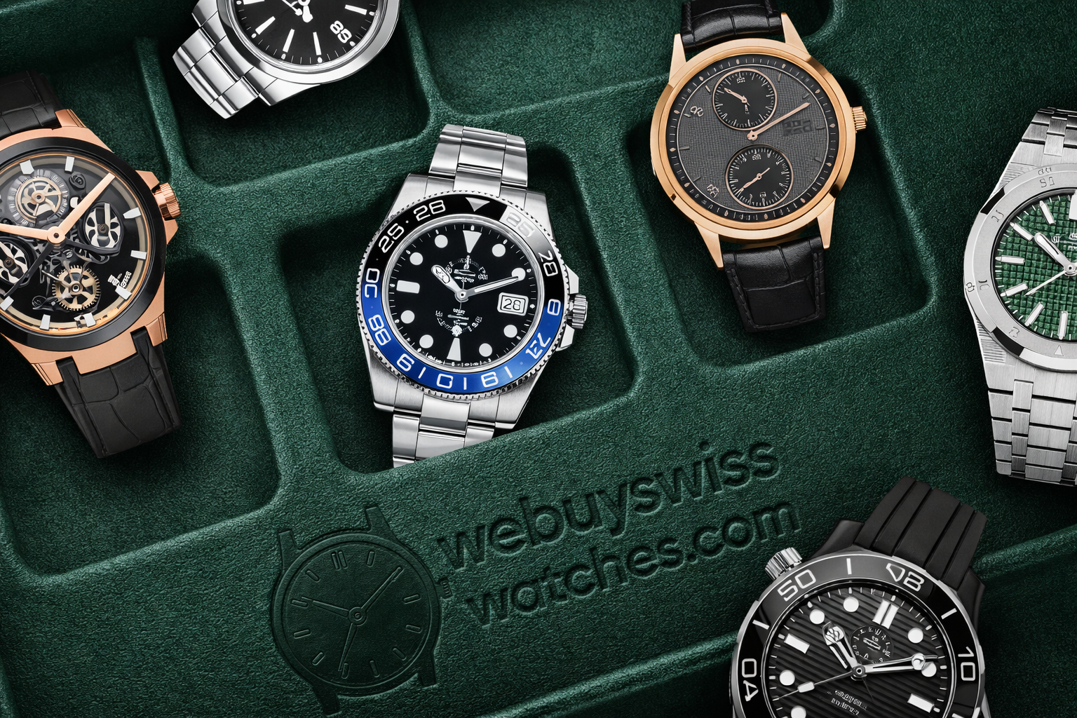 We Buy Swiss Watches luxury timepiece collection