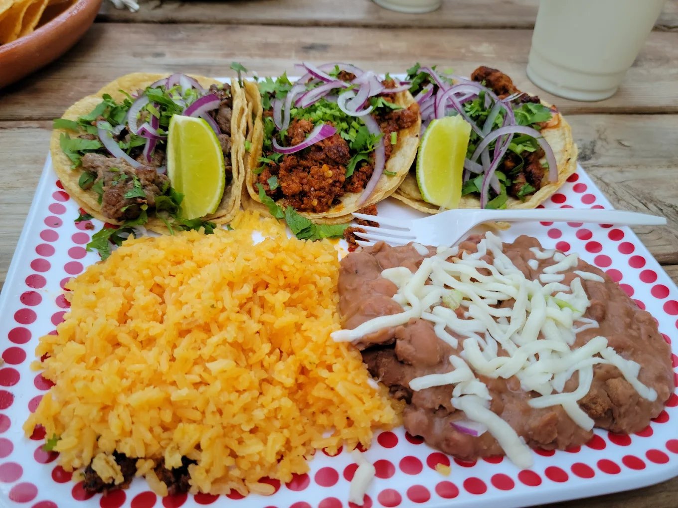 El Taco Feliz Food
