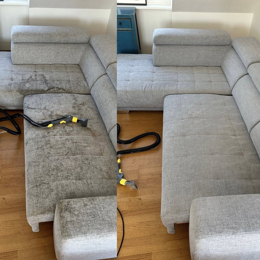 Sofa Vorher/Nachher Vergleich