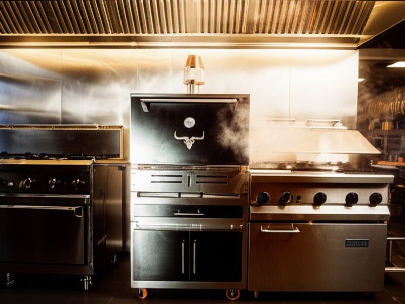 Horno de Brasa Profesional M100 Malevo Grills - Equipos Cocina Carbón Restaurantes México