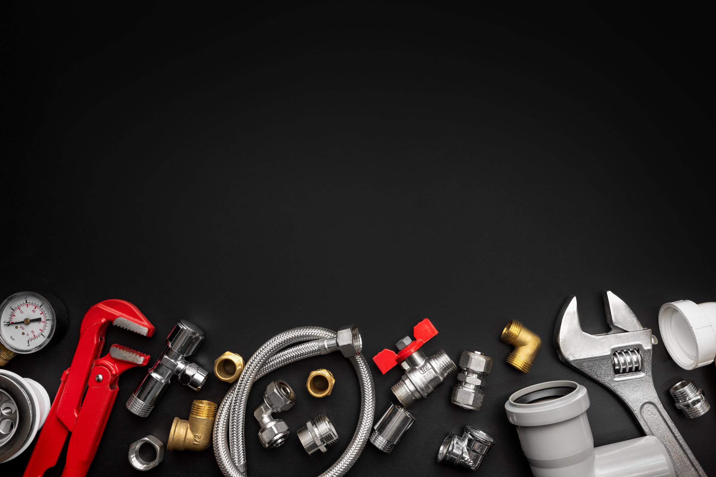 Plumbing tools and fittings