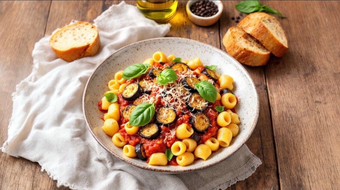 Orecchiette con Melanzane