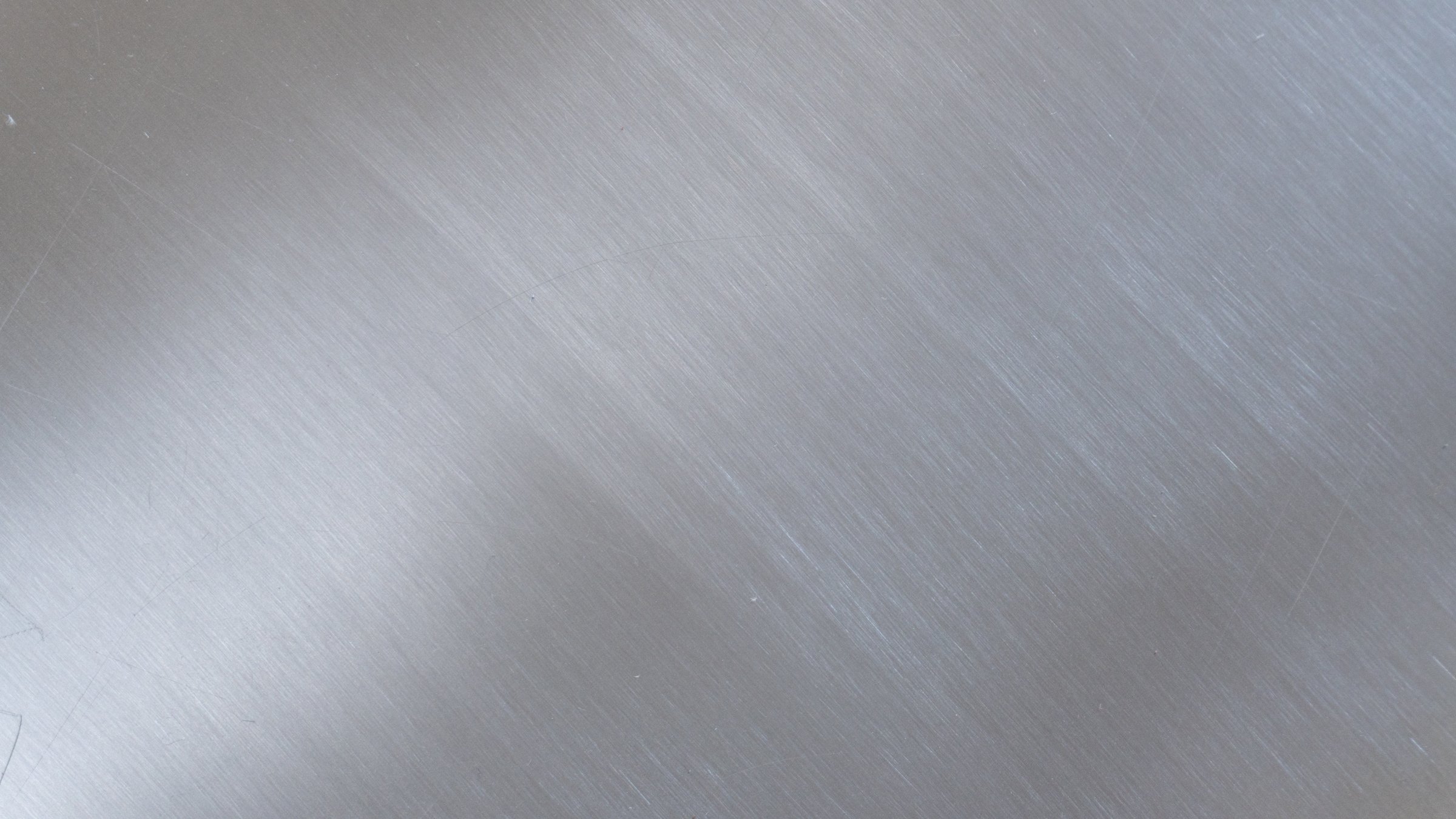 Stainless steel texture with light reflection