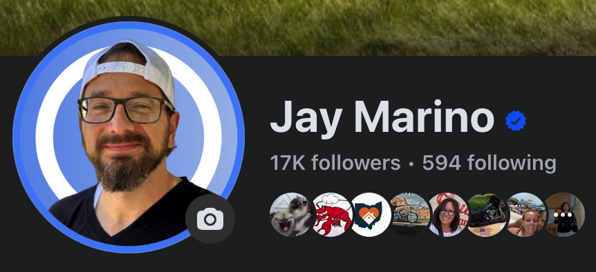 Connect with Jay Marino on Facebook