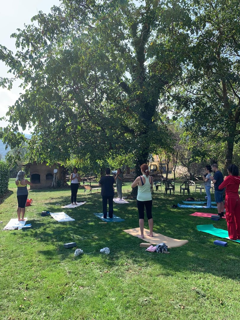 Spazi per attività associative nel giardino