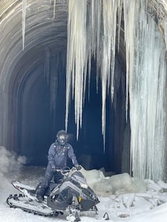 Snowmobile adventure