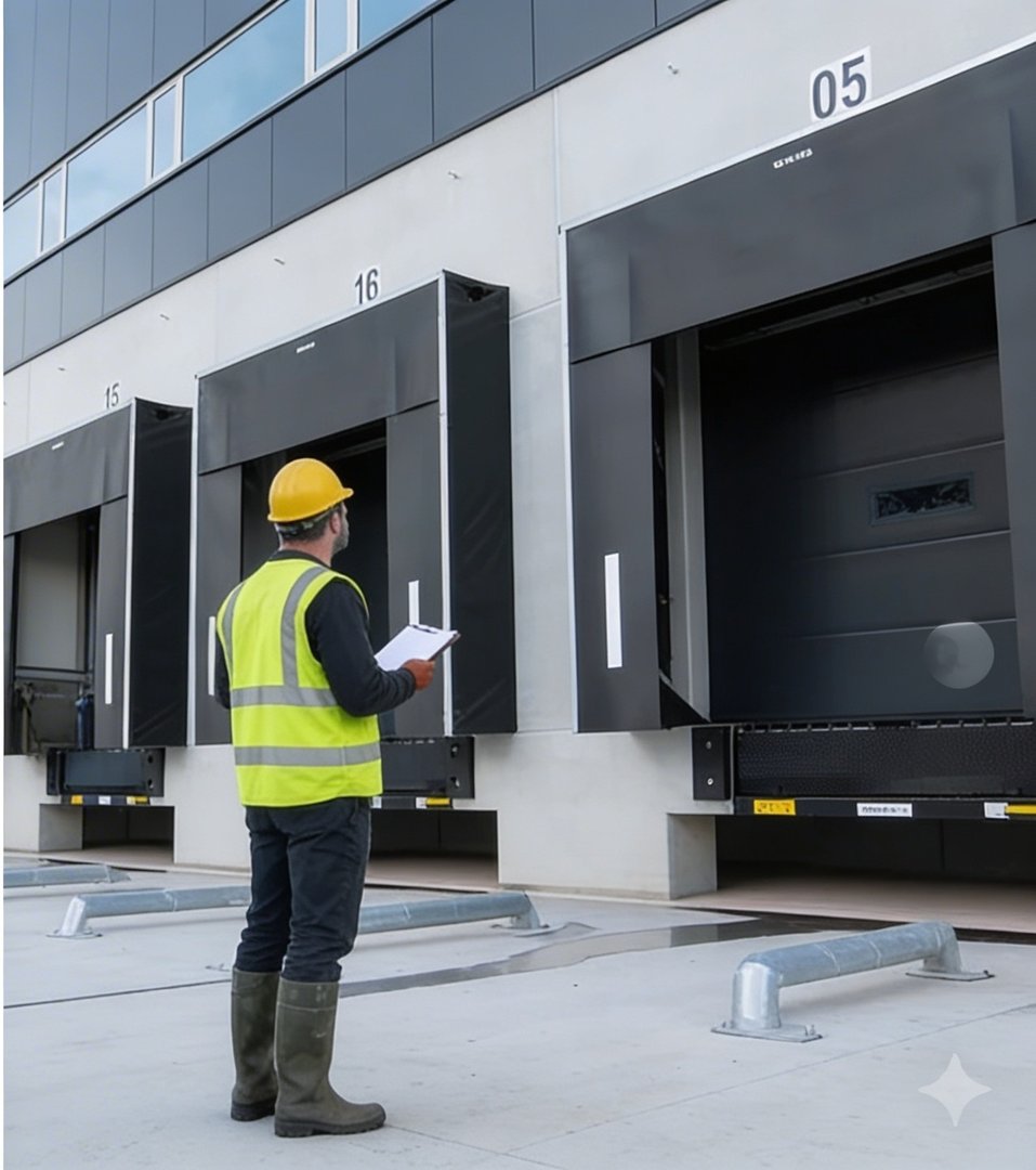 Technicus met clipboard bij inspectie