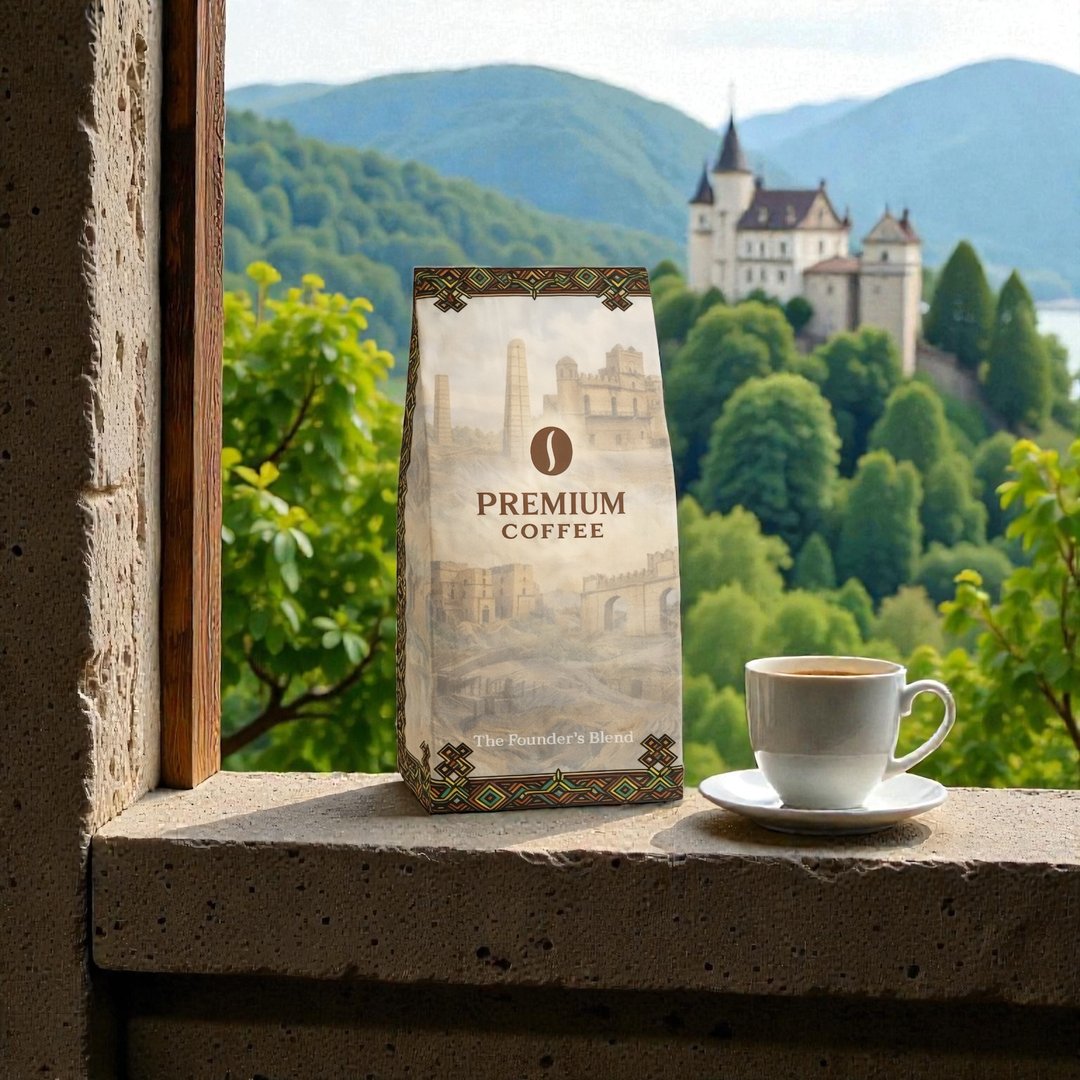 Premium Ethiopian coffee product