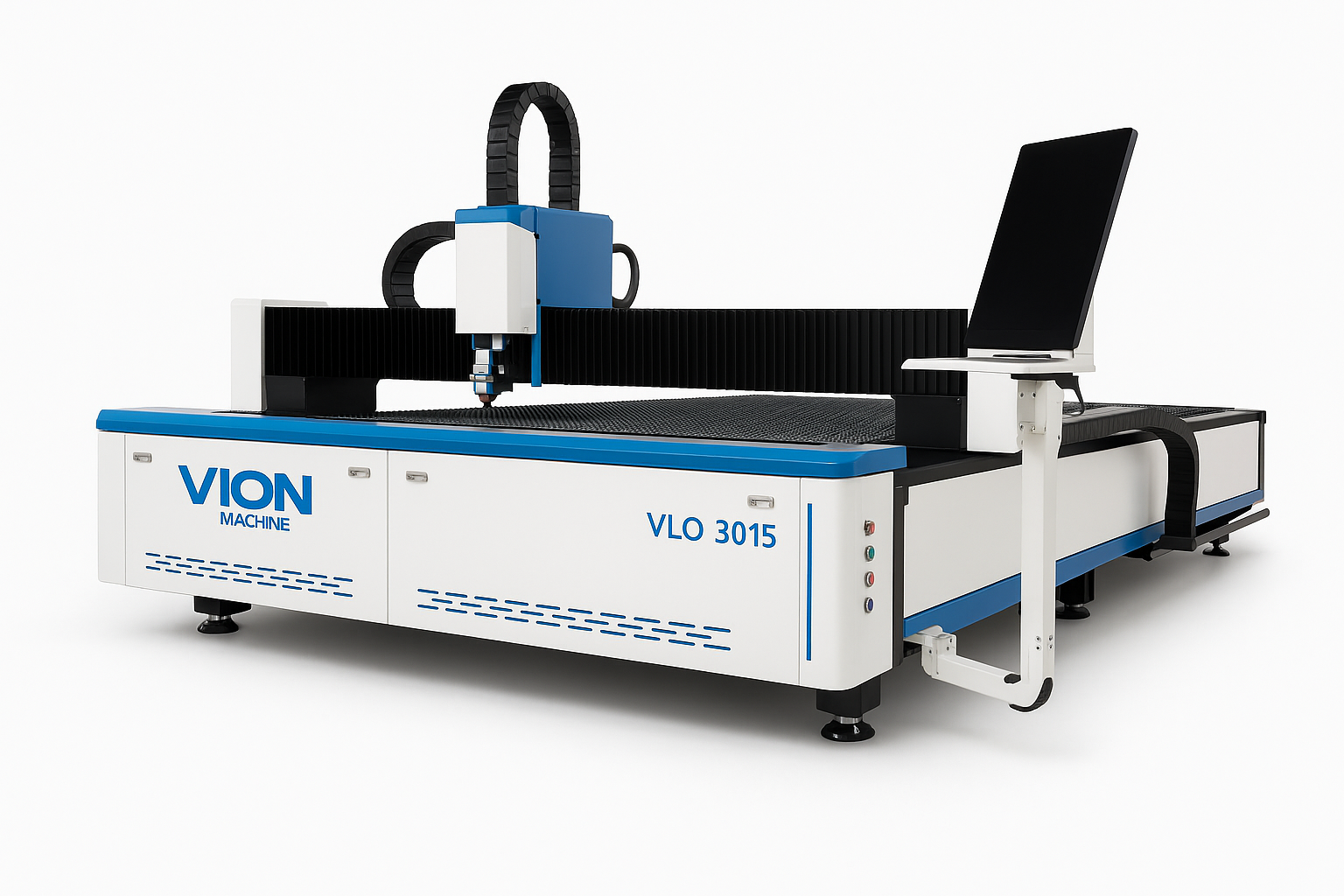 VLO Açık tip fiber lazer kesim makinesi