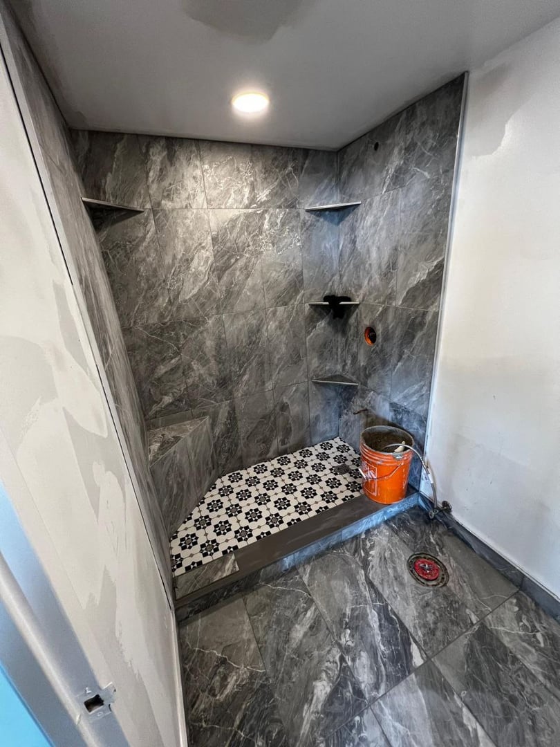 Tile Work & Luxury Showers project