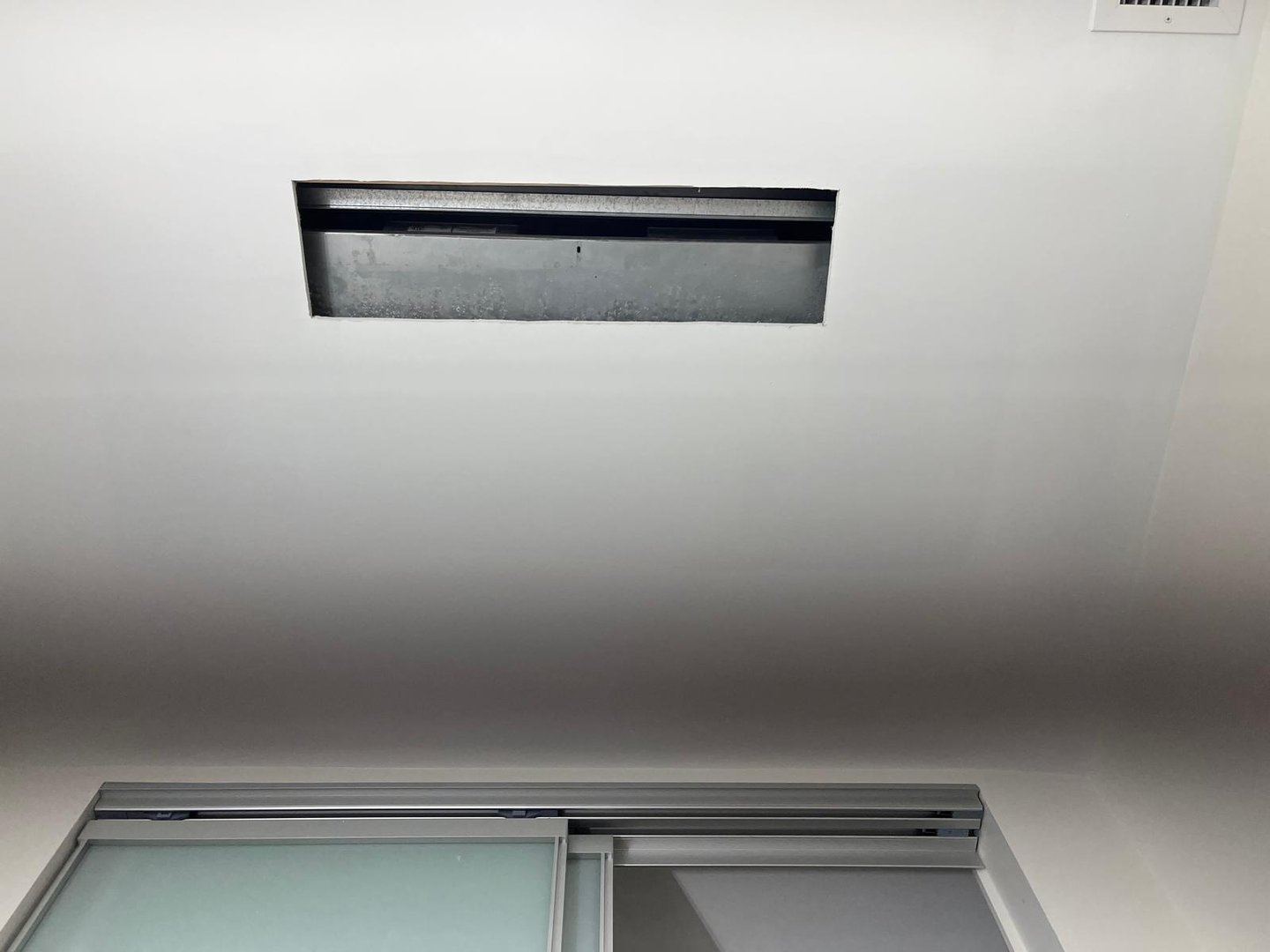 After - Ceiling repaired