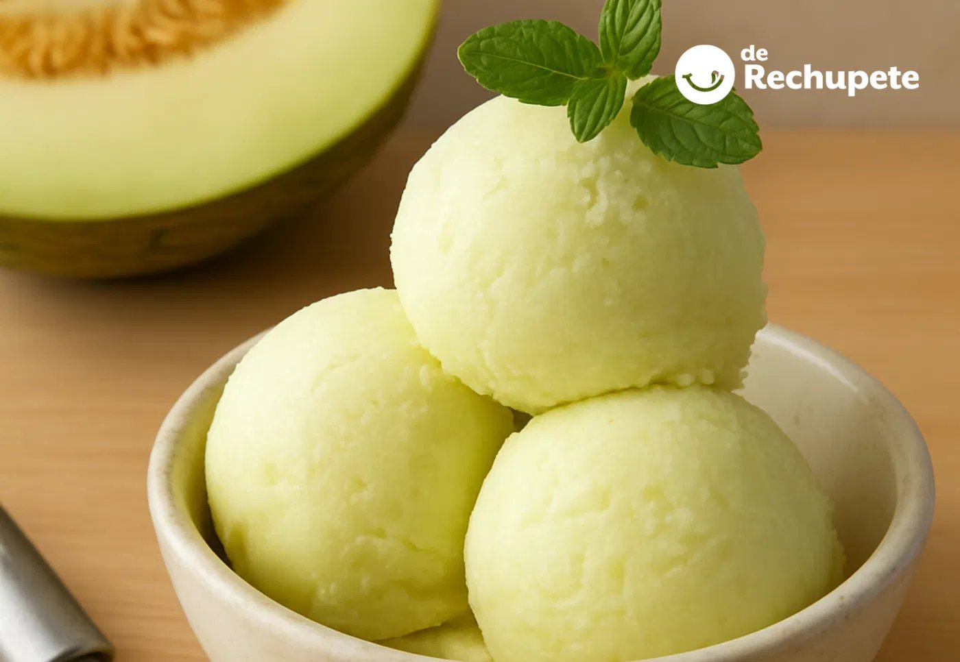 Helado de melón