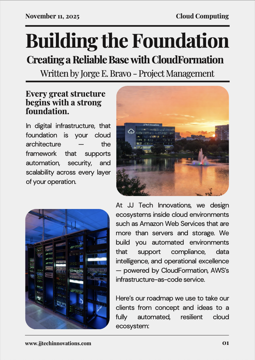 Building the Foundation article preview