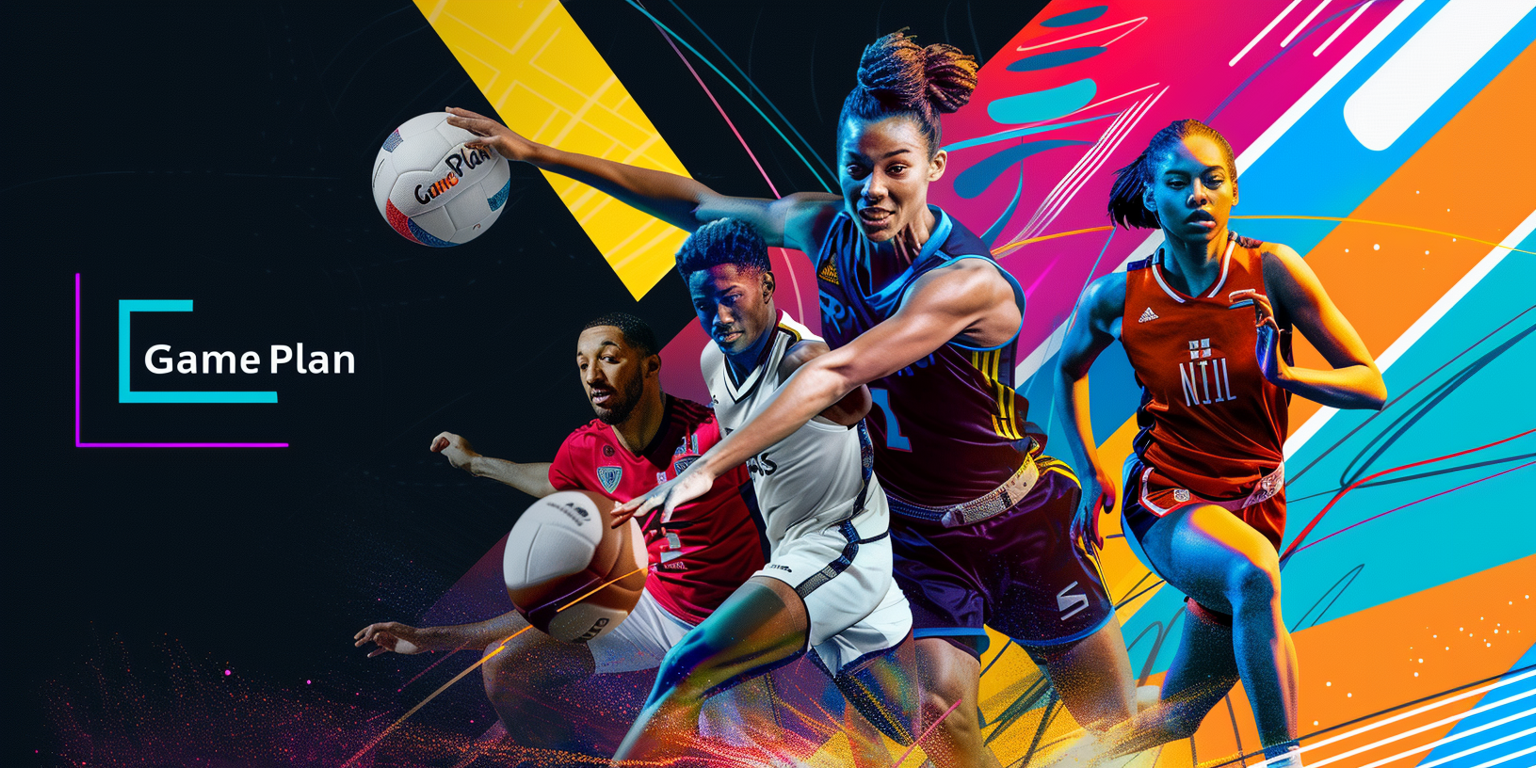 American football player in a dominant stance