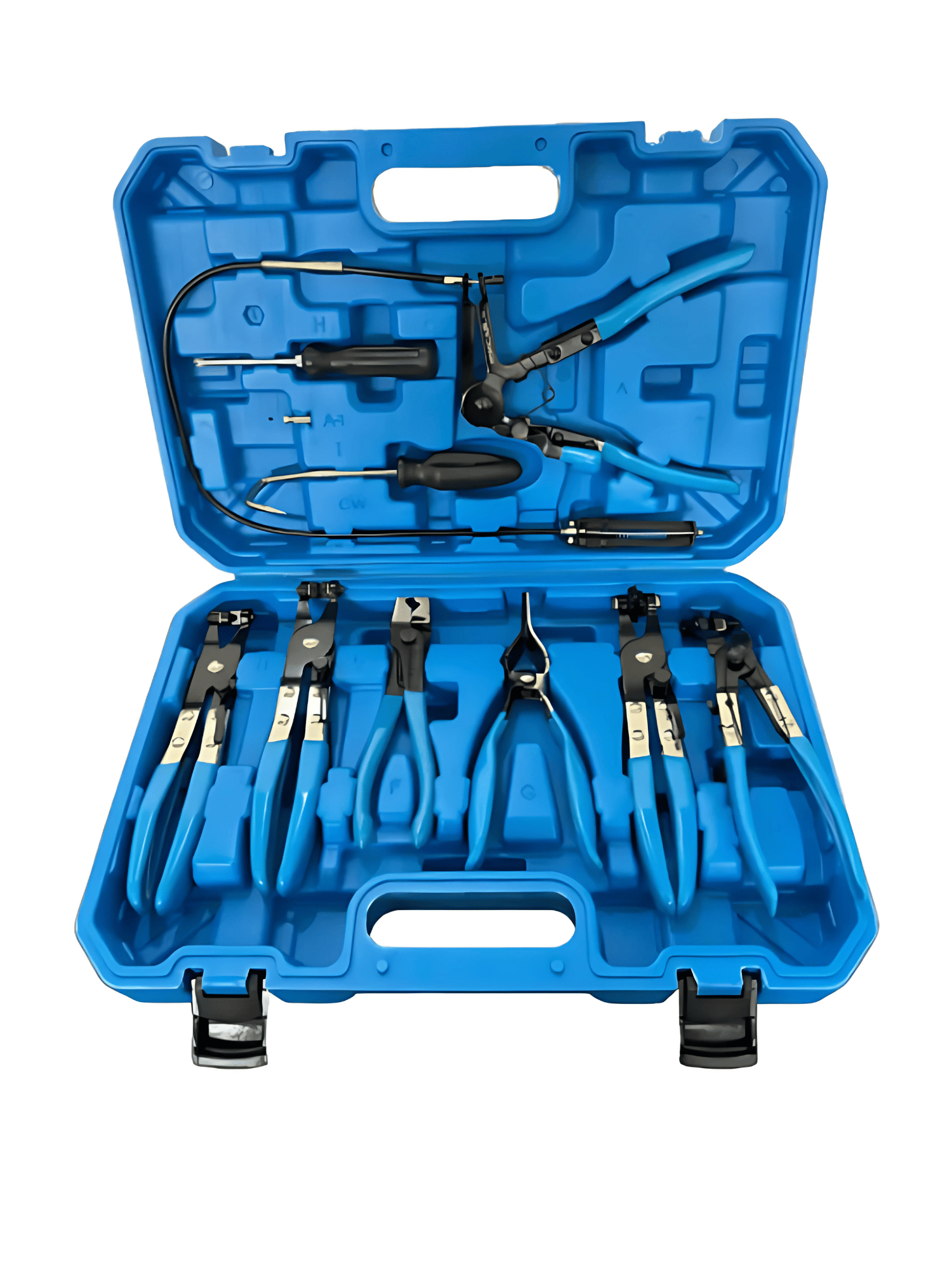 HJ052 Juego de Pinzas de 9PZS para Abrazaderas Automotriz