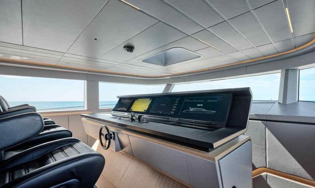50 shades of play yacht integrated glass bridge console