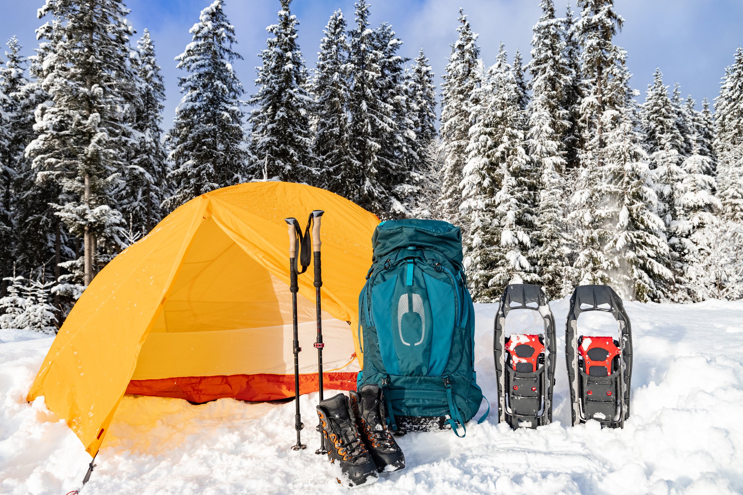 Winter camping