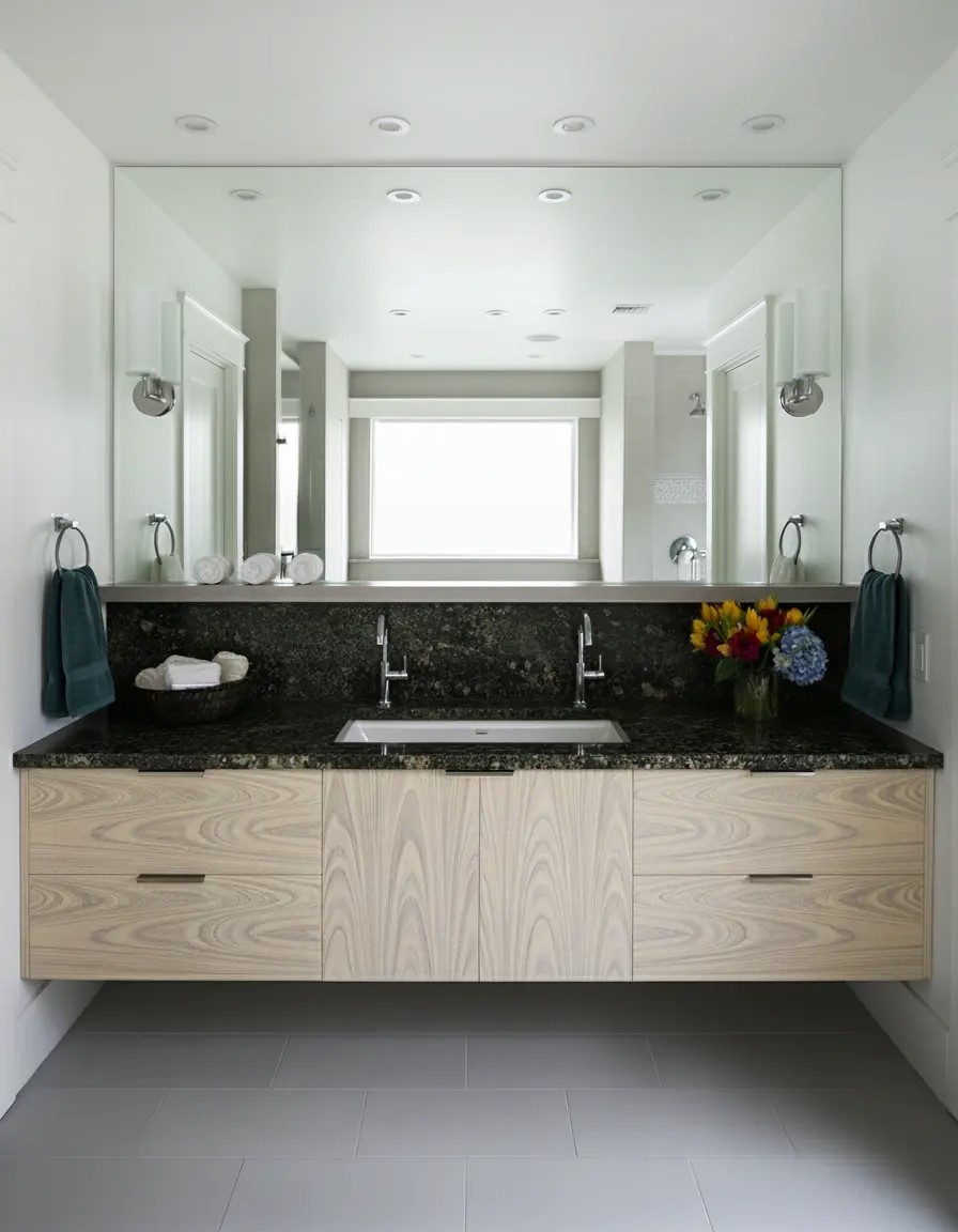 Vanidad Doble IDERA - Baño principal