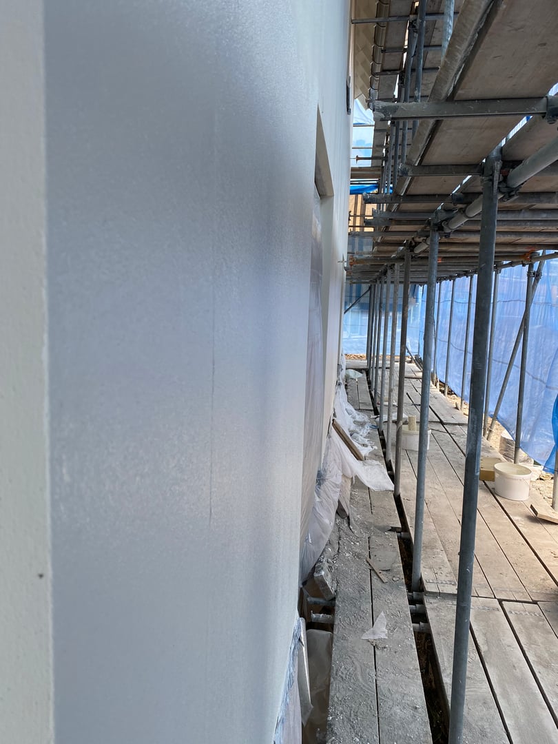 buitenstucwerk gevel oss strak stucwerk tns afbouw