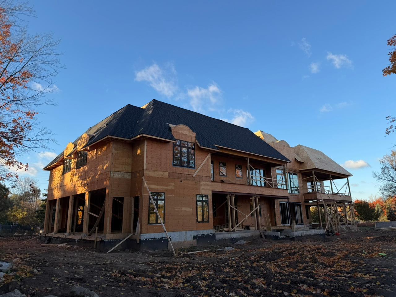 New construction roofing