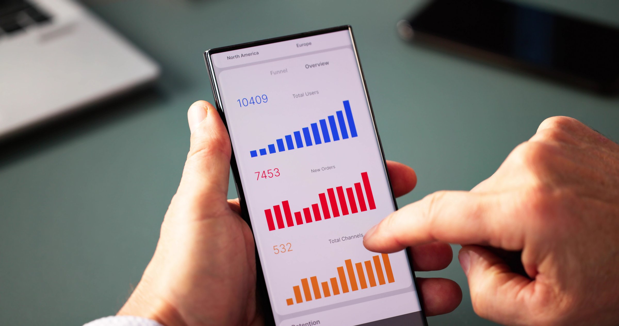 Business Data Analytics Dashboard And KPI Performance