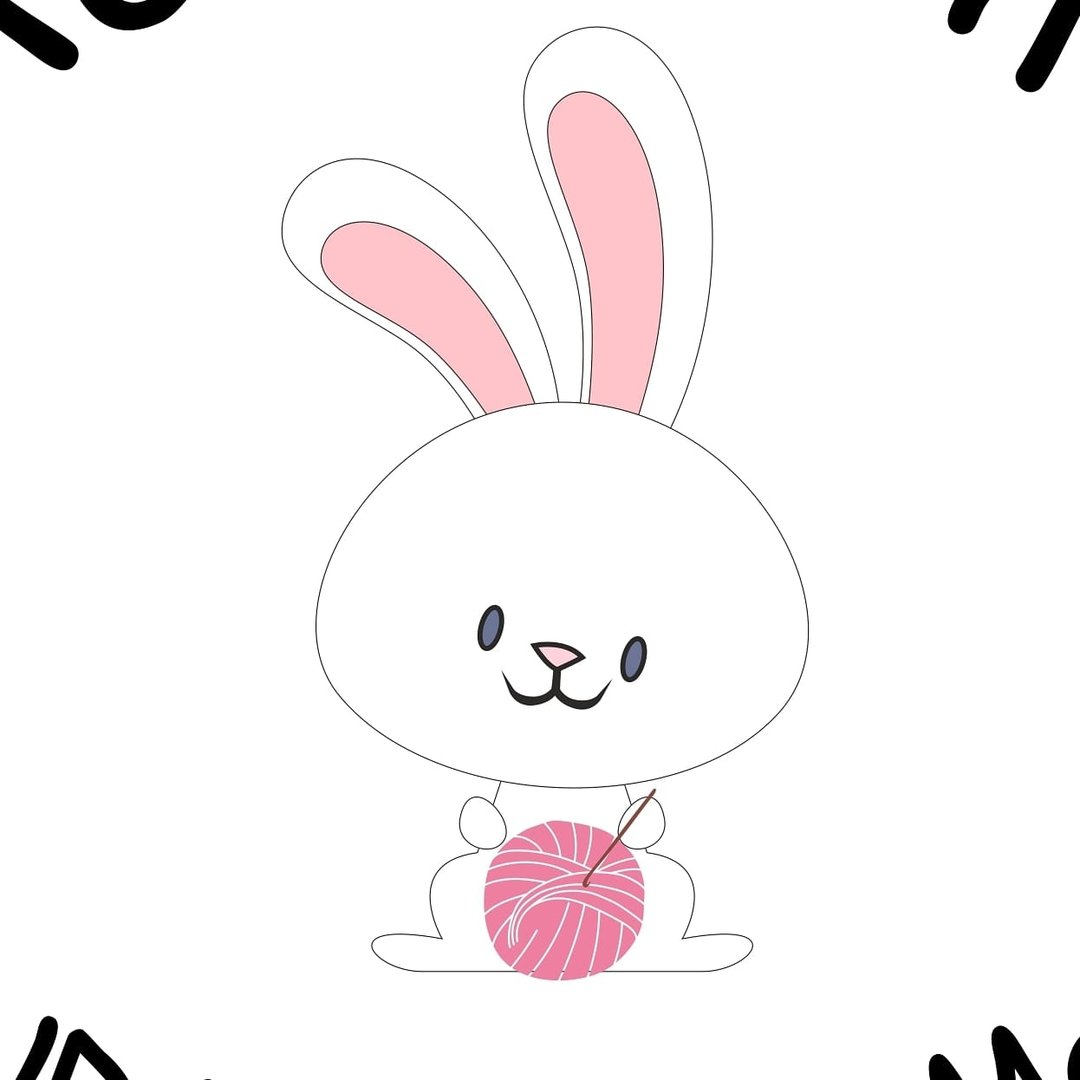 Szydełkowy króliczek MaiAllAmi