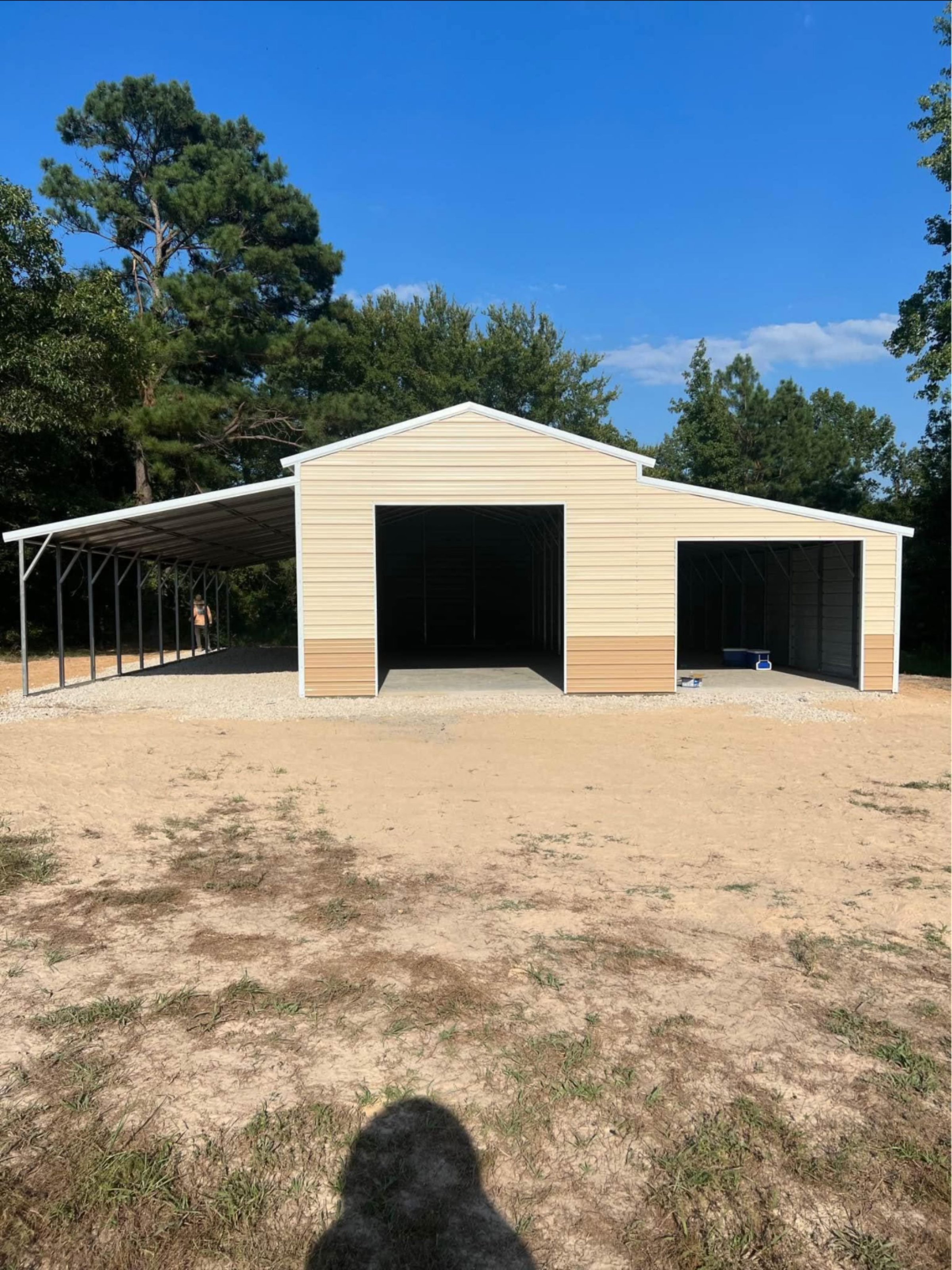 Metal Garage Building