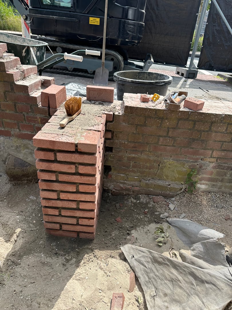 Herstel buitenmuren metselwerk