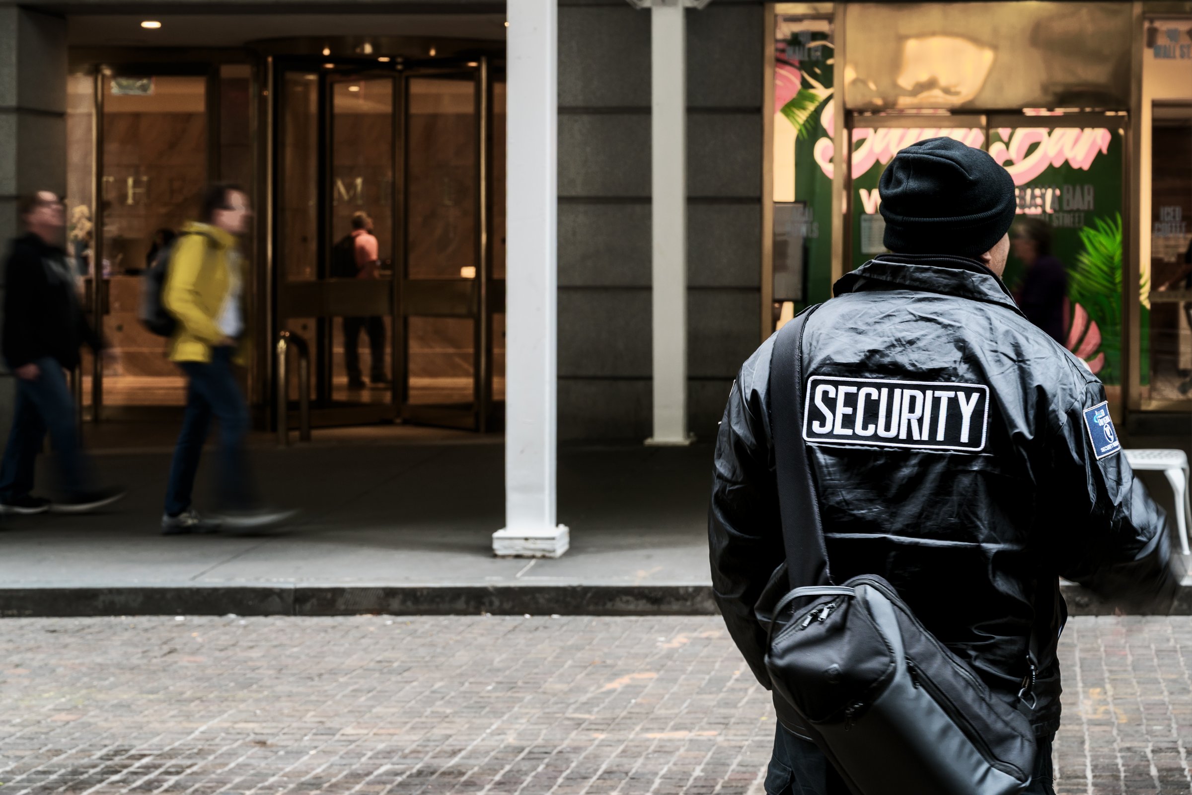 Security guard surveillance