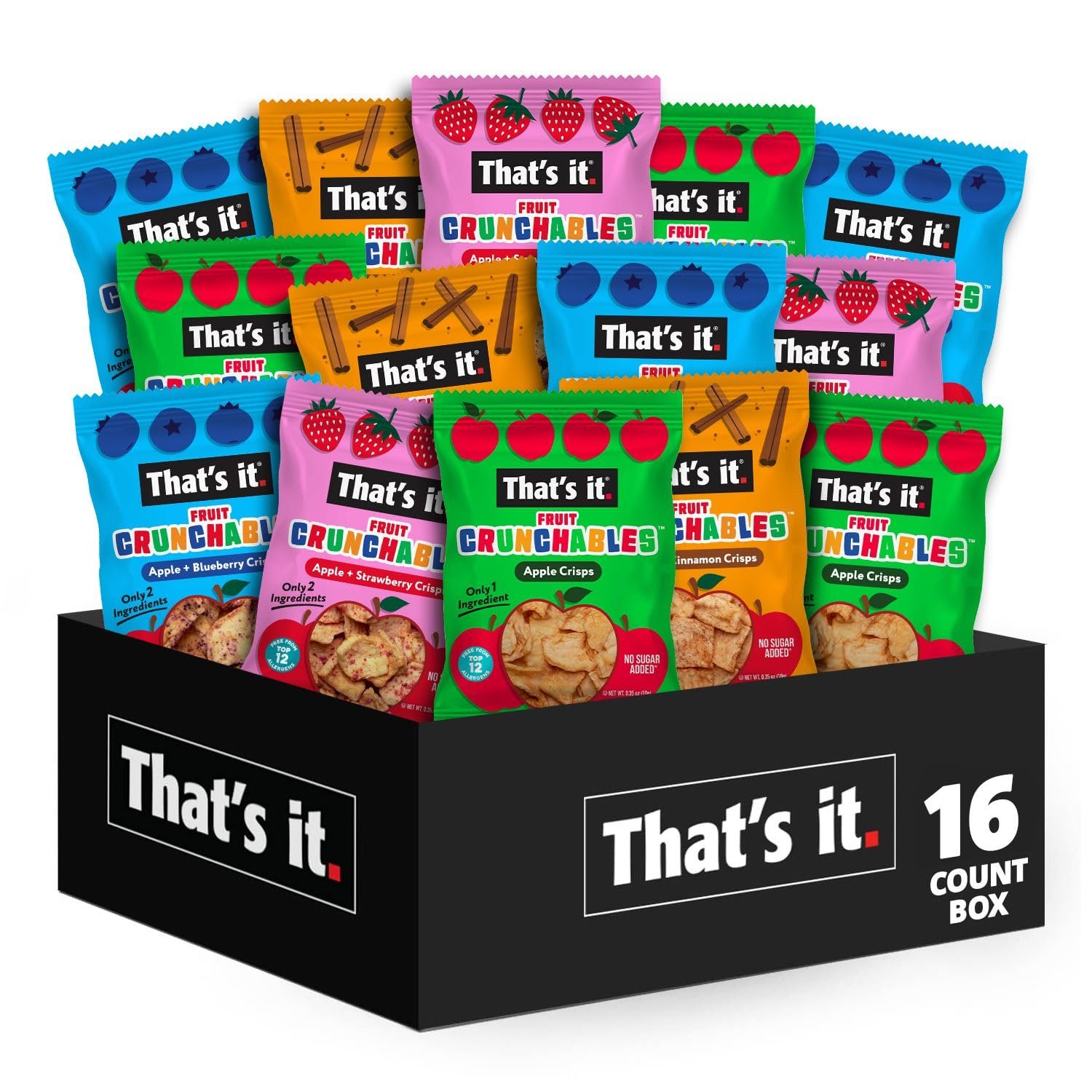 That's it. Fruit Crunchables Variety Pack