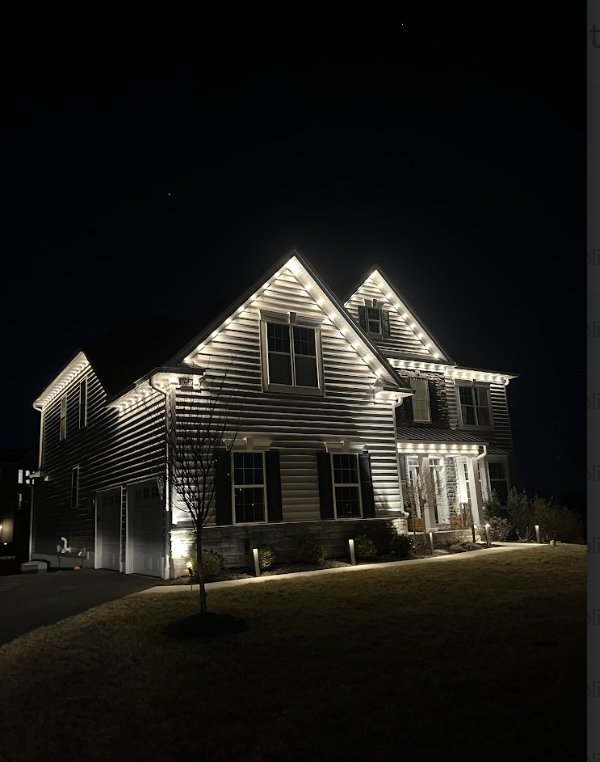 Basic Permanent Roofline Lighting