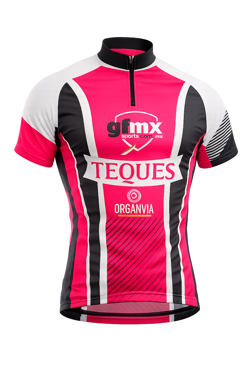 Full Sublimation Cycling Jersey with Front Zipper