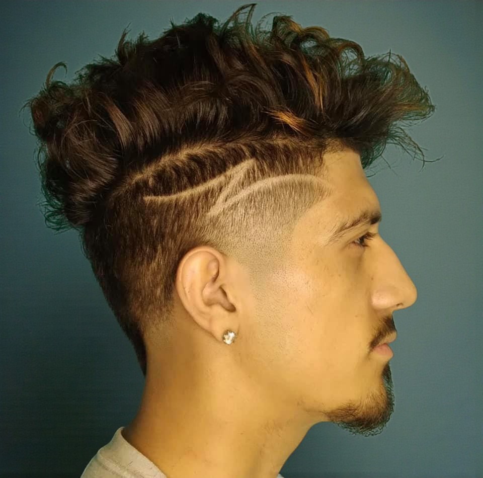 Professional haircut showcasing expert barbering skills