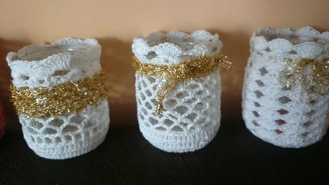 Dekoracja szydełkowa