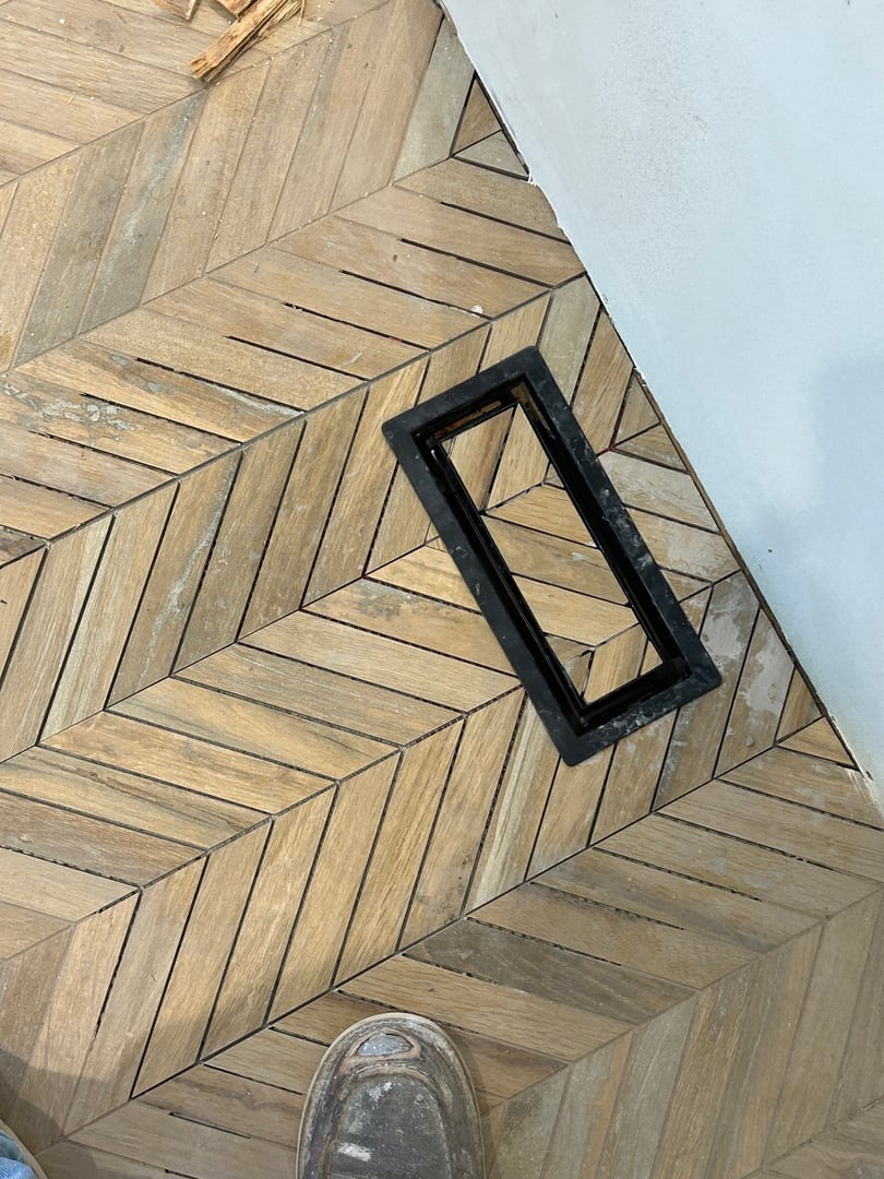 Custom flooring and tile work installation