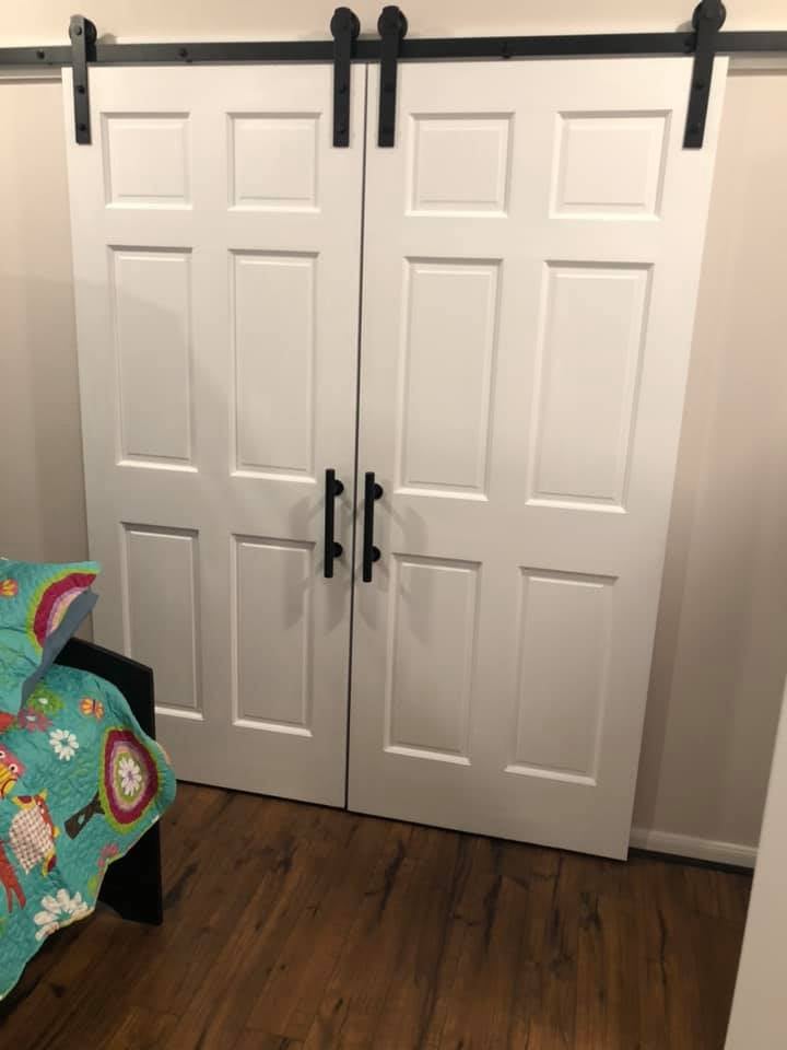 Completed bedroom addition