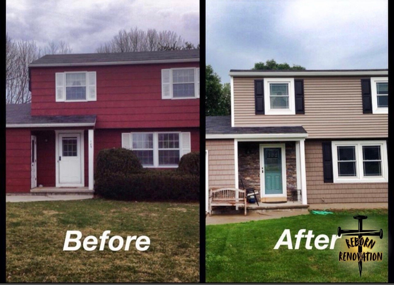 Exterior renovation project