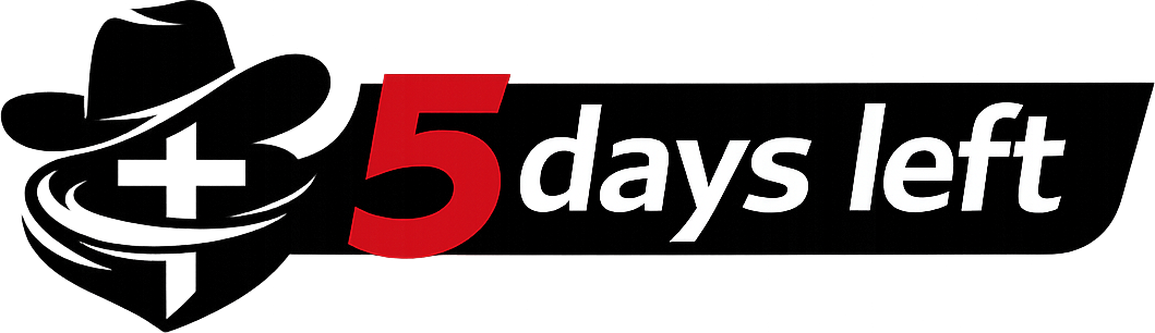 5 days left
