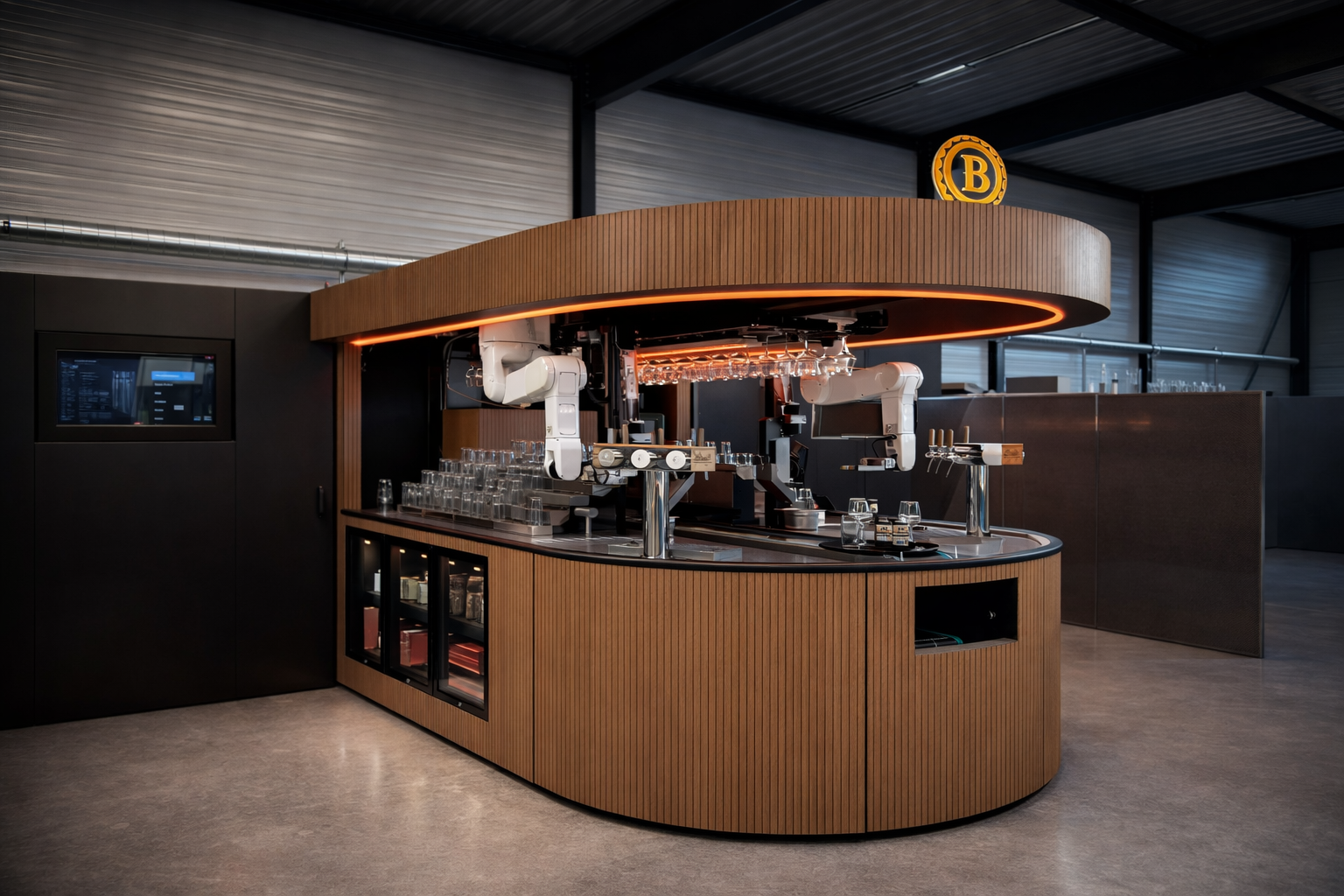 Barry automated beverage machine