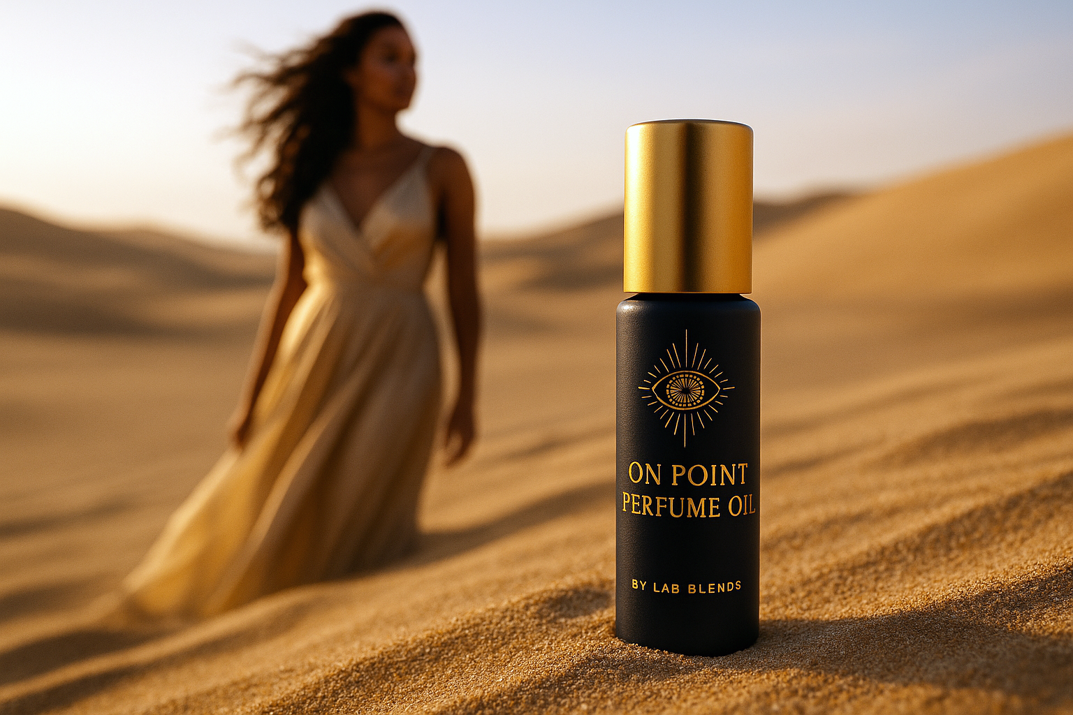 Woman with natural organic skincare