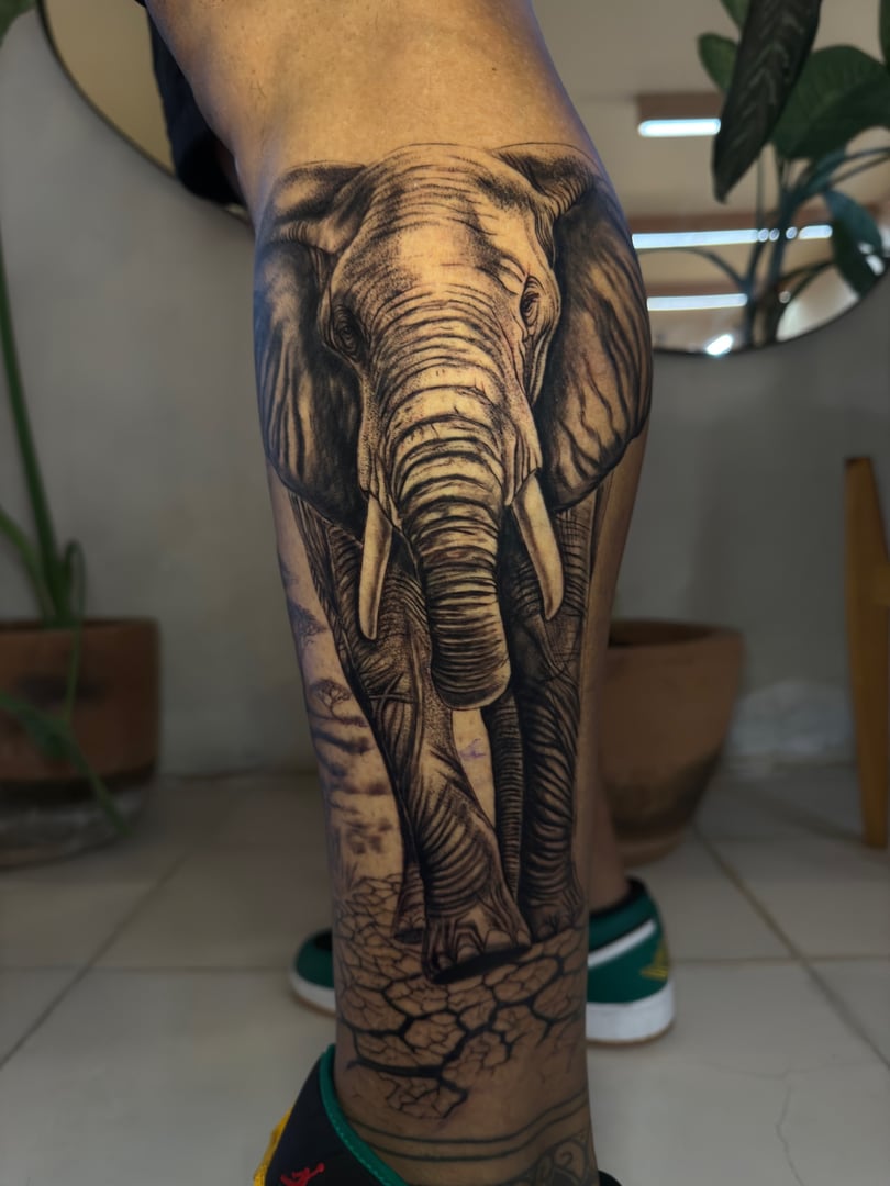 Tatuaje realizado por Victoria Lavā - Trabajo de portafolio