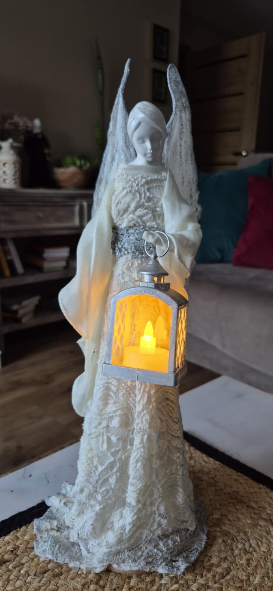 Ręcznie robiony anioł