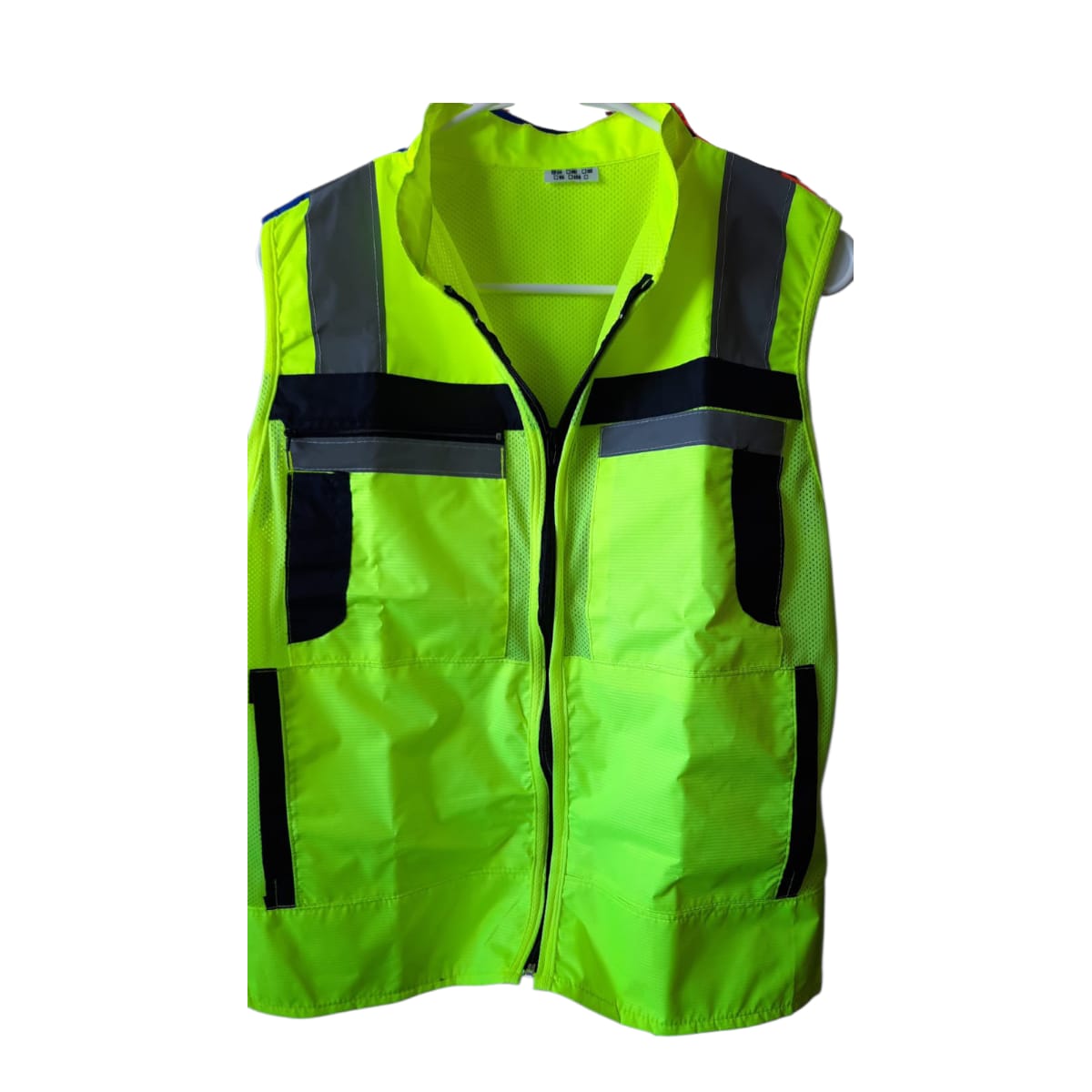 Chaleco Supervisor Personal Safe - Amarillo Neón