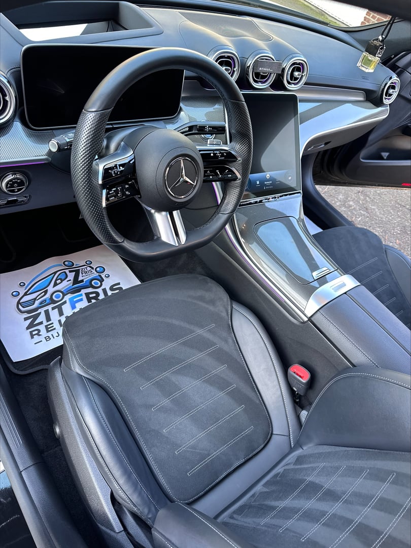 Auto interieur reiniging